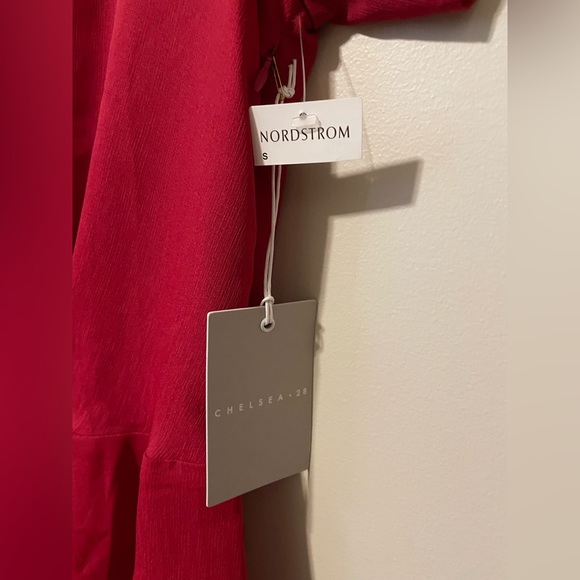 Chelsea 28 Red Snap Front Blouse - Picture 3 of 7